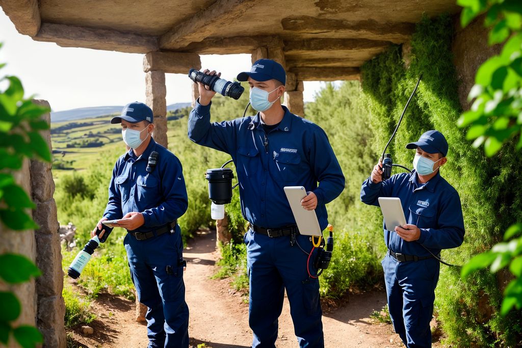 תמונה זו נוצרה על ידי NOVITA בינה מלאכותית הדברה בצפון,הדברת מזיקים